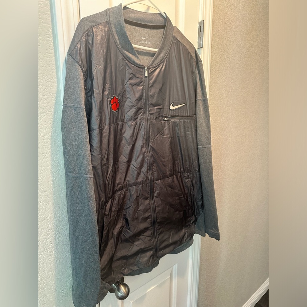 Nike Official CFP Pregame Sideline Jacket Clemson Tigers Football